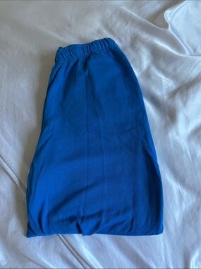 Women's Blue Elastic Waist joggers